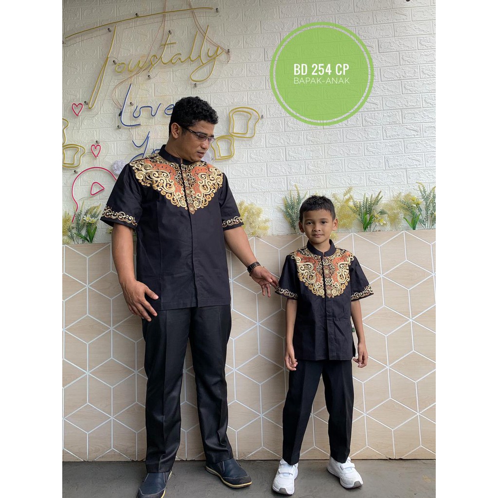 Setelan Koko Couple ayah dan anak