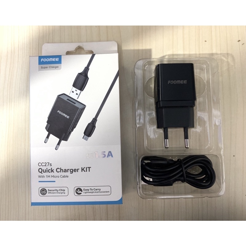 FOOMEE CC27s chargers USB Micro 5V1.5A