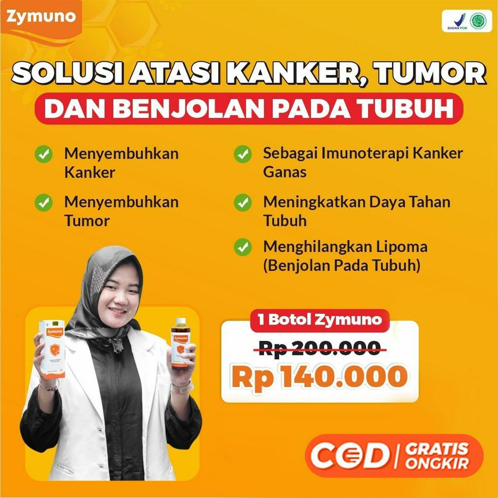 Paket Cegah Kanker 2 Botol Zymuno – Vitamin Herbal Tingkatkan Daya Tahan Tubuh Imun Jaga Kesehatan Tubuh Cegah Kanker Benjolan Pada Tubuh Flu Demam Batuk Masalah Pencernaan Bantu Percepat Penyembuhan Penyakit