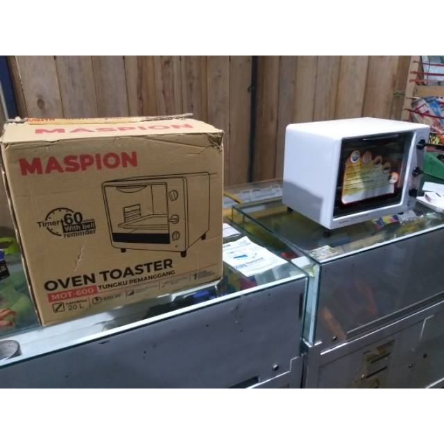 Oven listrik toasted Maspion Mot 600 20 liter