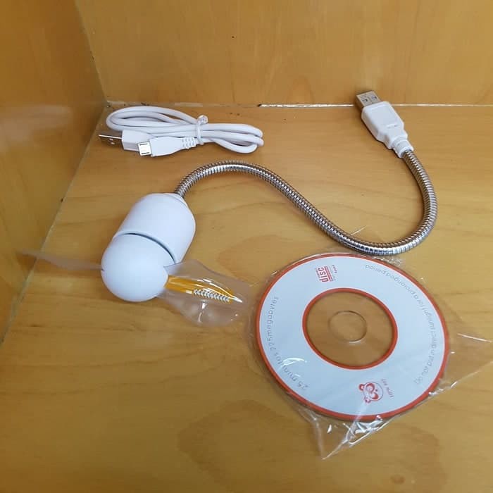 USB LED Programmable Fan Flexible Kipas Angin Tulisan Fleksibel