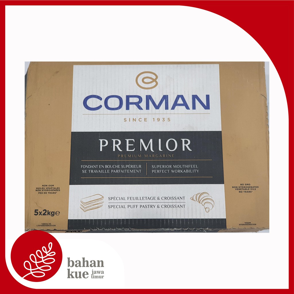 CORMAN PREMIOR SHEET 2KG / MAKANAN / SUSU / BUTTER / MENTEGA / MARGARIN