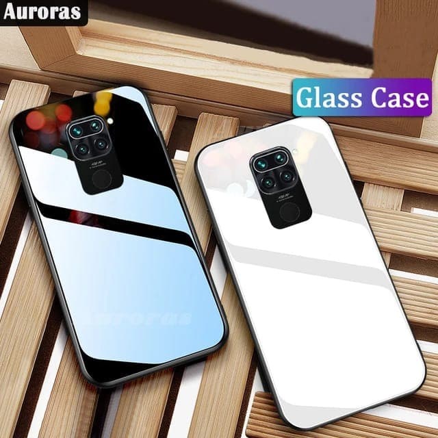 SOFT CASE XIAOMI REDMI NOTE 9 / NOTE 9 PRO PREMIUM GLASS CASE SOFT COVER - NOTE 9 PRO