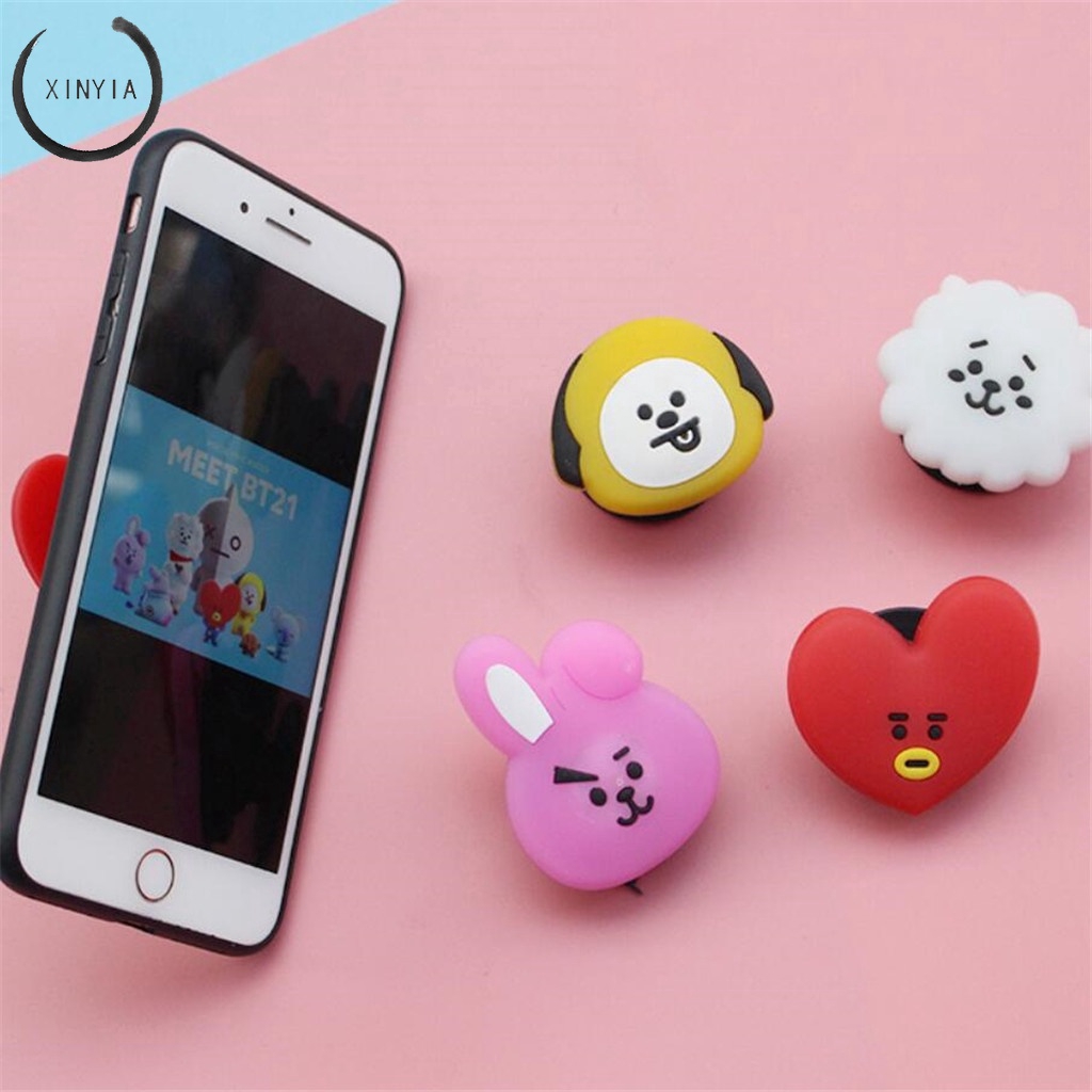 8 Gaya BTS bt21 Holder Handphone untuk Hadiah