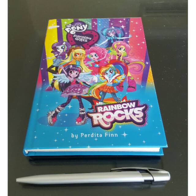 Preloved children book - My Little Pony - Equestria Girls Rainbow Rocks