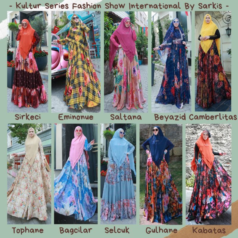 KULTUR SERIES SET GAMIS BY SARKIS