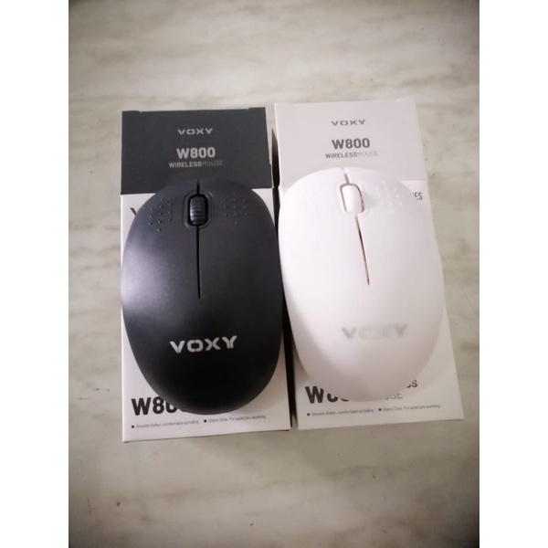 Mouse Wireless Voxy W800 Pro Series Free Battery Baterai