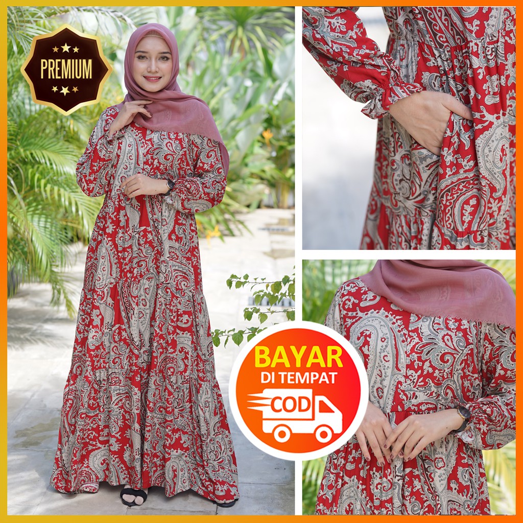 NAYAKA by Wearmoura Gamis - HOME DRESS CANTIK ELEGAN HOMEDRESS BUSUI DAN IBU HAMIL