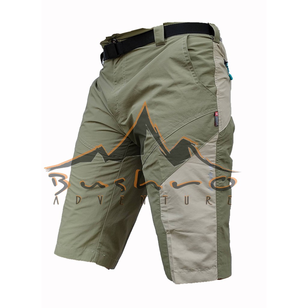 Celana Gunung Pendek - Celana Outdoor Forester Blink Bonus Belt