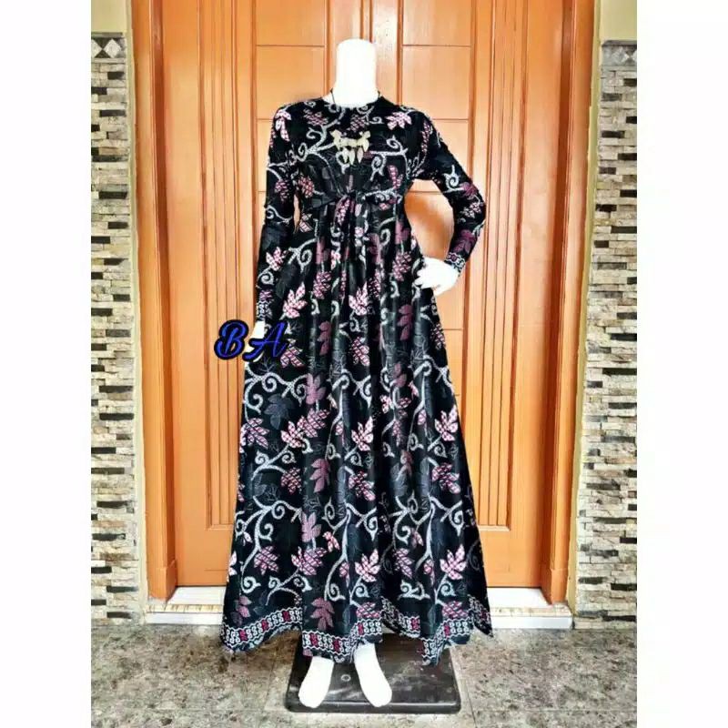 GAMIS BATIK BUSUI ASLI PEKALONGAN 91 Size : XS.S.M.L.XL.XXL.3XL.4XL.5XL.6XL.7XL