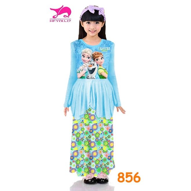 Baju Muslim Anak Perempuan Setelan Muslim J2 SMALL 856