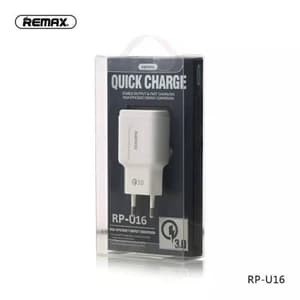 Travel Charger Remax RP-U16 Charger 3.0A 1 Port