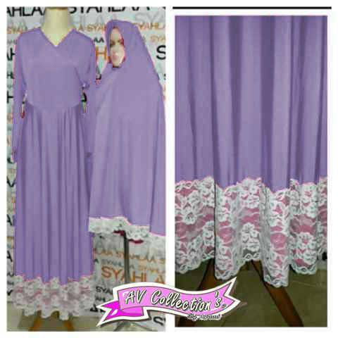 GAMIS SYARI/ BAJU MUSLIM SYARI/ DRESS SYARI/ BAJU SYARI