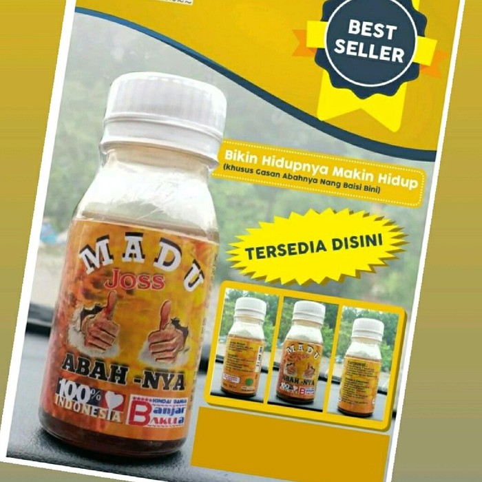 Madu Joss Abahnya 60 Ml Untuk Stamina Lelaki