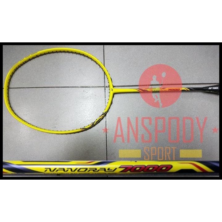 Raket Yonex Nanoray 7000 Yellow Made In Japan