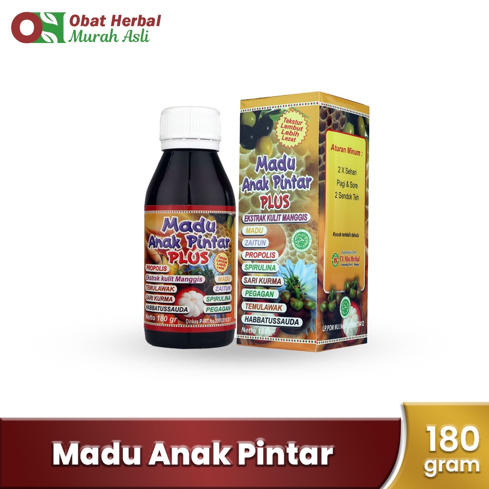 Madu Anak Pintar plus / Madu Herbal Original