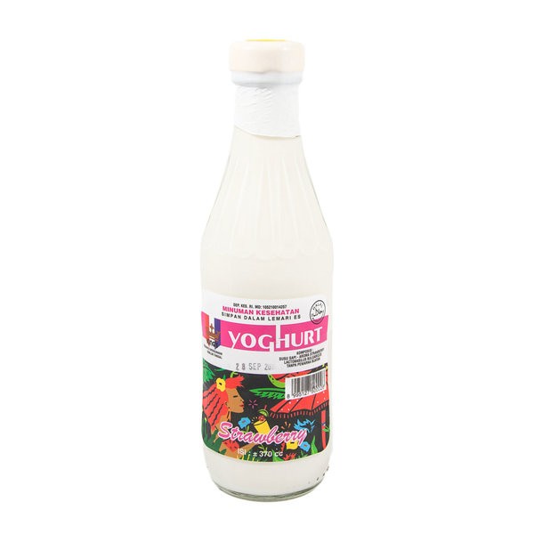 

KINGS Strawberry Yogurt 350ml - Minuman Yogurt Rasa Stroberi