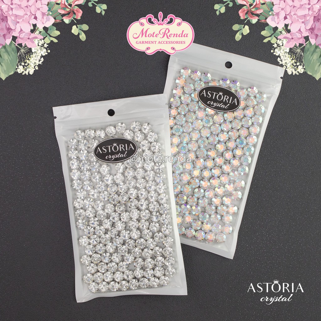 Astoria diamond cangkang kaki 4, kemasan grosir (1gross) kode 3XMB