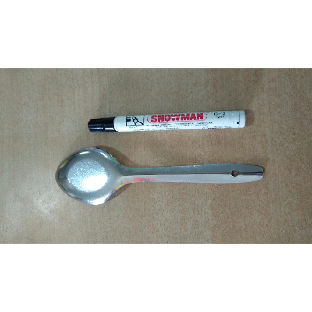 Serving Spoon sendok saji stainless steel Besar