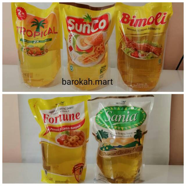 

Minyak Goreng Kemasan 2 L