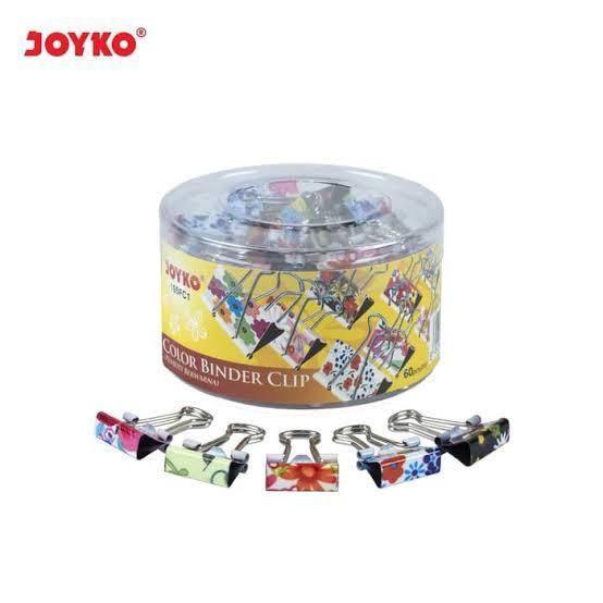 

Klip | Binder Clip / Penjepit Kertas Joyko 105Fc1 ( 1 Drum =60 Pcs)