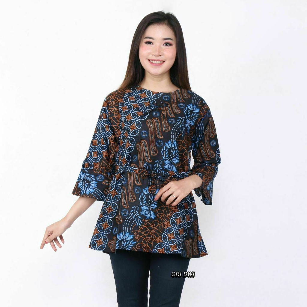 Atasan Batik Wanita Seragam Kantor Baju Kerja