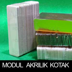 

Modul Akrilik Cutting 2cm x 8cm