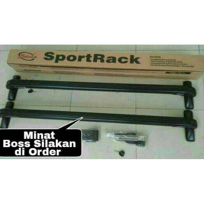 PROMO roof rack/sport rack mobil avanza/innova/mobilio/spin/livina