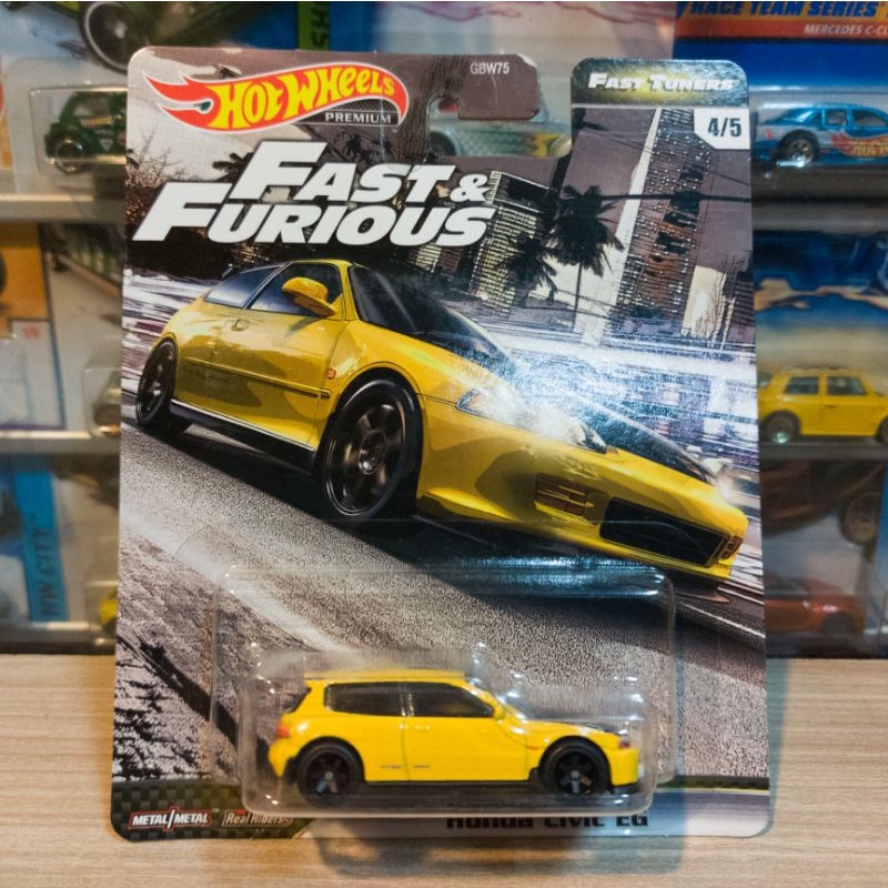 Hot Wheels Honda Civic EG - Fast Tuners - Premium