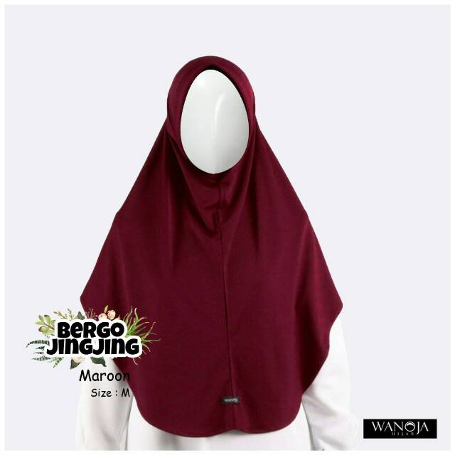 Bergo Jingjing by Wanoja Hijab