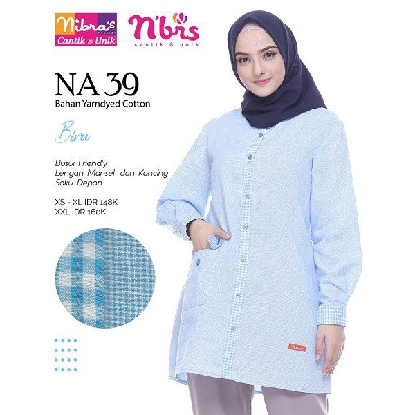 Nibras Atasan NA 39 Biru