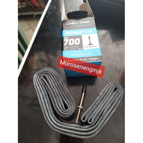 Ban dalam 700 x 32 Fv 60mm / Ban sepeda 700 x 32 FV 60mm