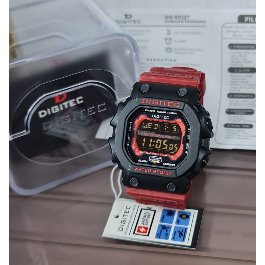 Jam Tangan Pria DIGITEC DG-5012 Original / DG2012 Digitec Original 100%