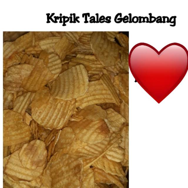 

Kripik Tales Gelombang