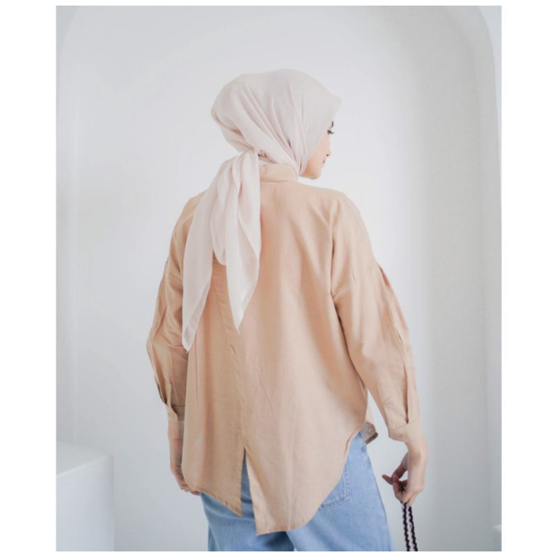 Audry Nelka Basic Shirt Linen Oversize