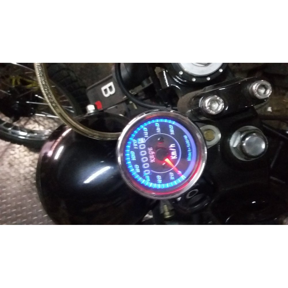 Speedometer + Odometer Analog LED  / Jarum Led Indiglow - Setelan BERLAMPU LED
