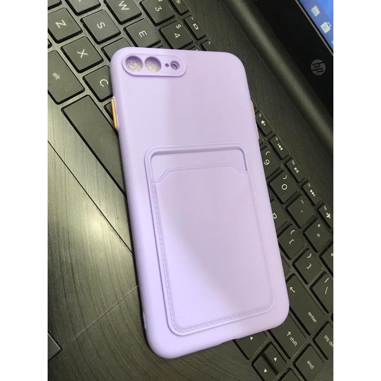 Case Slot Kartu Iphone 7 7+ 8 8+ 11 11 Pro Max 12 12 Pro 12 Mini 12 Pro Max Casing Bahan Premium