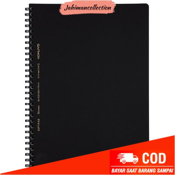 

✨ BISA COD ✨ KOKUYO NOTEBOOK SOFT RING S-SV407S5-D B5 GRID PAPER