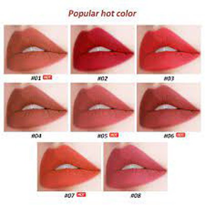 Saniye 8 Warna Matte Lip Tint Tahan Air Kosmetik_Lynn Design