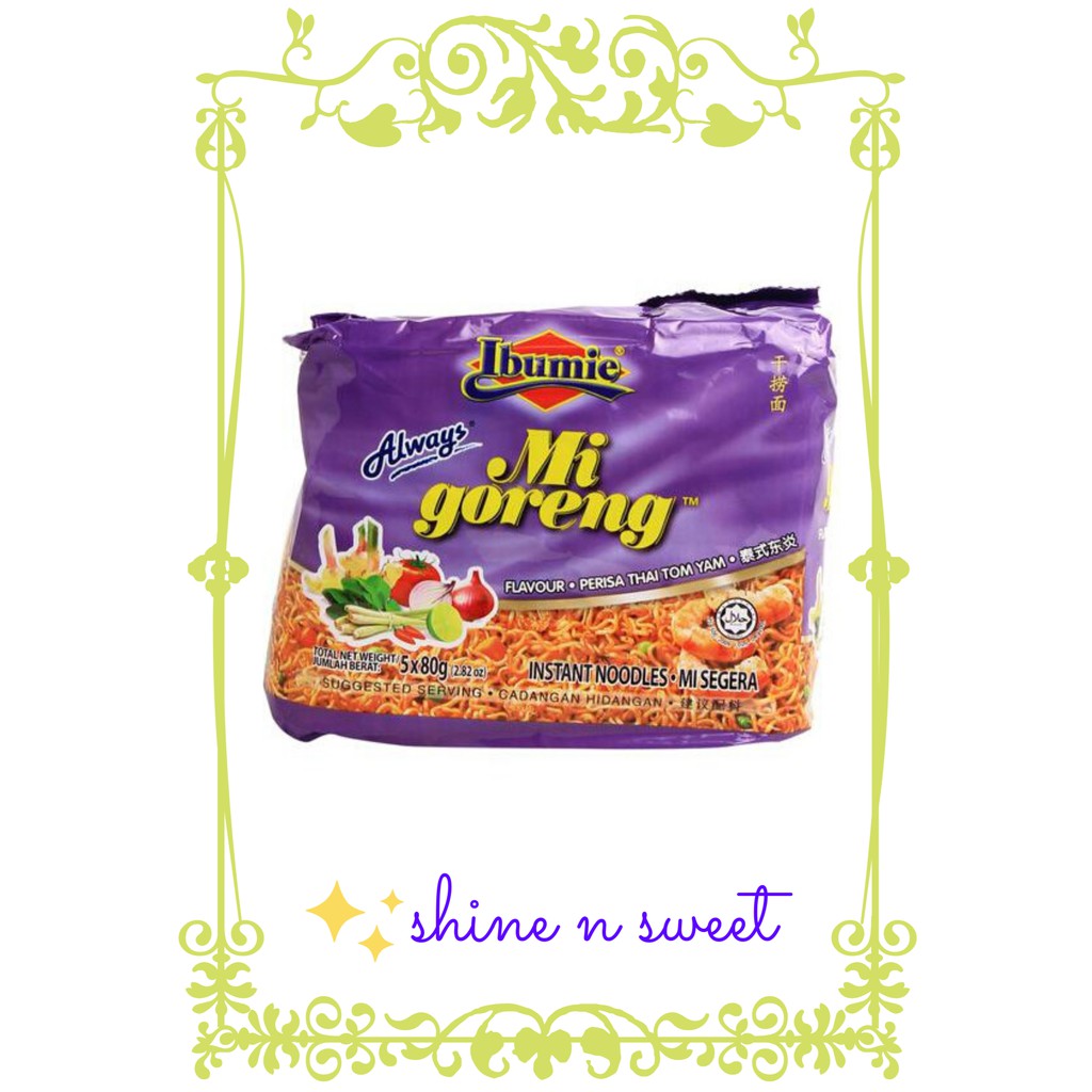 

Ibumie Mi Goreng Perisa Thai Tom Yam / Mie Instant