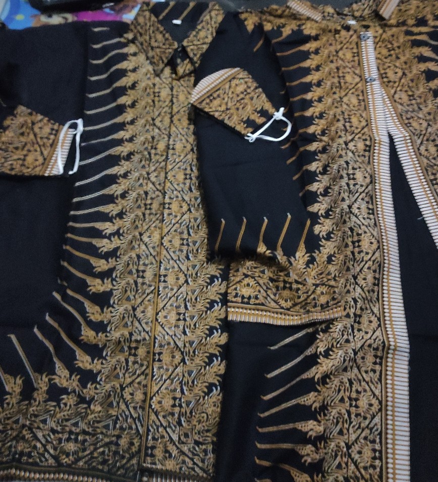 Couple Batik  Best Seller/sarimbit Batik Solo/outer Batik Cewek/ Long Cardi Batik Modern