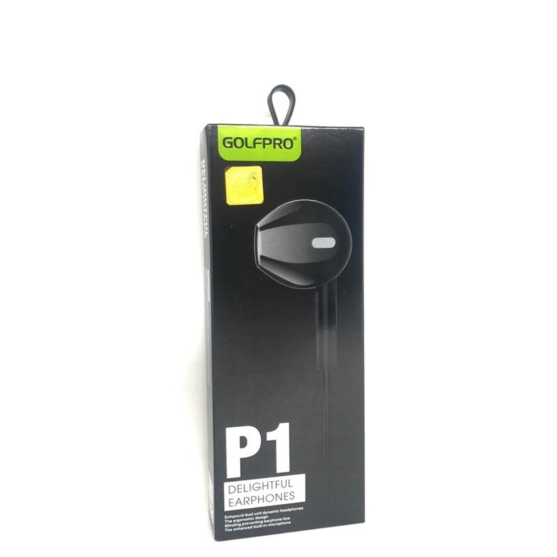 Handsfree Golfpro p1 Pure Bass - Earphone GolfPro P1 purebass