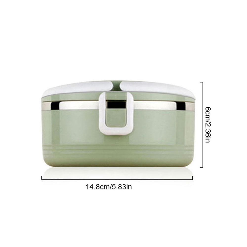 Pastel Stainless Steel Lunch Box (Single Layer) Hola Makanan Portabel Makan Siang Kotak Wadah Makan