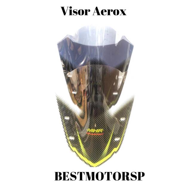 Visor Winsil Yamaha Aerox 155 Carbon MHR Windshield Aerox