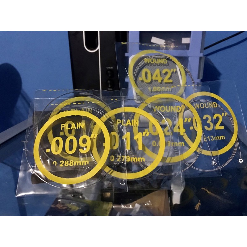 Senar Gitar Elektrik Top 009 eceran / set