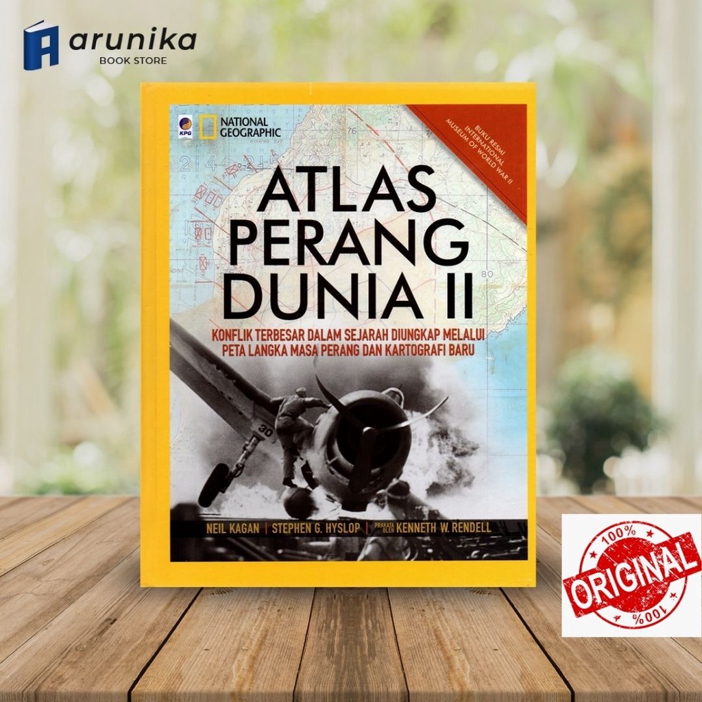 Atlas Perang Dunia II / ORIGINAL National Geographic