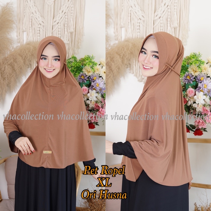 HUSNA | Khimar PET ROPEL JUMBO (XL)