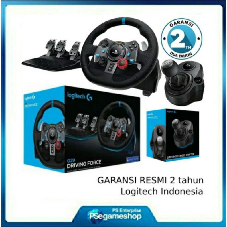 Logitech G29 Driving Force Race Wheel + Driving Force Shifter