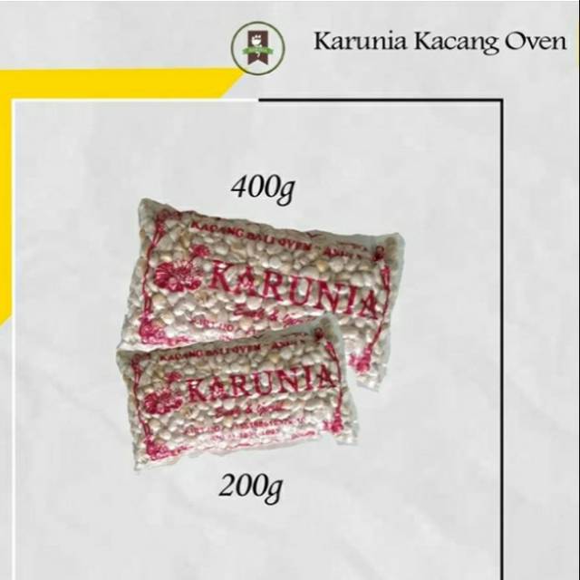 

Karunia kacang oven asin 200gram