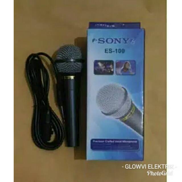 Mik karaoke mik Sony 100 - Mic karaoke mic Sony 100